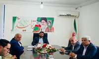 برگزاری جلسه هماهنگی برنامه های دهه مبارک فجر بخش چاه مبارک 